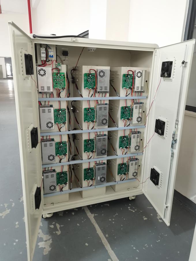 Exchange EV Battery Swapping Stations 48V Lithium with 12 Grids